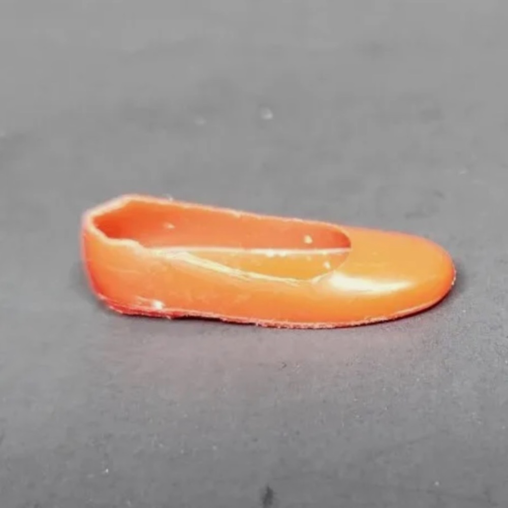 Vintage Mattel Barbie Skipper Doll Flat Red SINGLE Shoe JAPAN